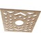 Ekena Millwork Chevron Wood Fretwork Pierced Ceiling Medallion, Red Oak, 18"OD x 4 5/8"ID x 3/8"T CMWP18X18X0375CHRO - alternate 3